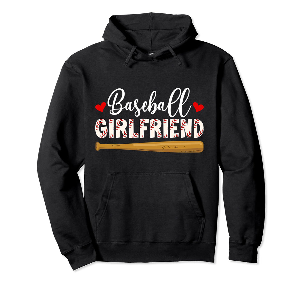 Baseball Girlfriend Baseball Players Hoodie - Trendy Graphic Men Women - T-Shirt, Sweatshirt, Hoodie