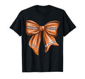 American Football Coquette Bow Game Day T-Shirt - Minimalist Print Unisex - T-Shirt, Sweatshirt, Hoodie