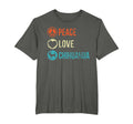 Peace Love Chihuahua Dog Lover Pet T-Shirt - Novelty Apparel for Adults - T-Shirt, Sweatshirt, Hoodie