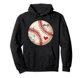 Baseball Mama Heart Hoodie - Novelty Apparel Men Women - T-Shirt, Sweatshirt, Hoodie