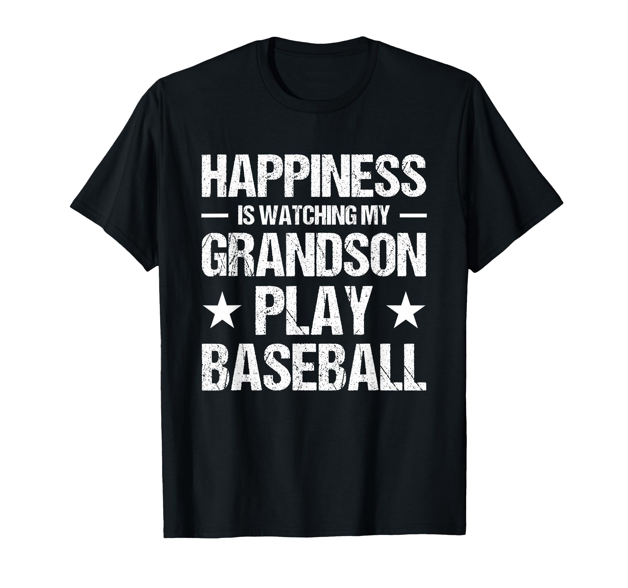 Happiness Is Watching My Grandson T-Shirt - Custom Art Print for Adults - T-Shirt, Sweatshirt, Hoodie