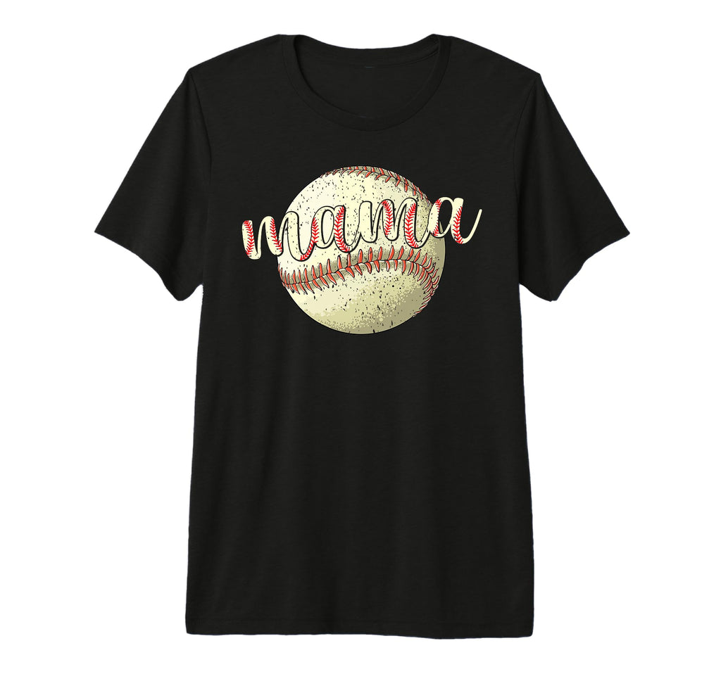 Funny Baseball Mama Mothers Day Baseball T-Shirt - Minimalist Print Unisex - T-Shirt, Sweatshirt, Hoodie