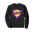 Lets Get Physical 80S 90S Neon Sweatshirt - Fun Novelty Design Men Women - T-Shirt, Sweatshirt, Hoodie