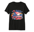 T Ball Mama Patriotic Usa Flag T-Shirt - Fun Novelty Design Men Women - T-Shirt, Sweatshirt, Hoodie