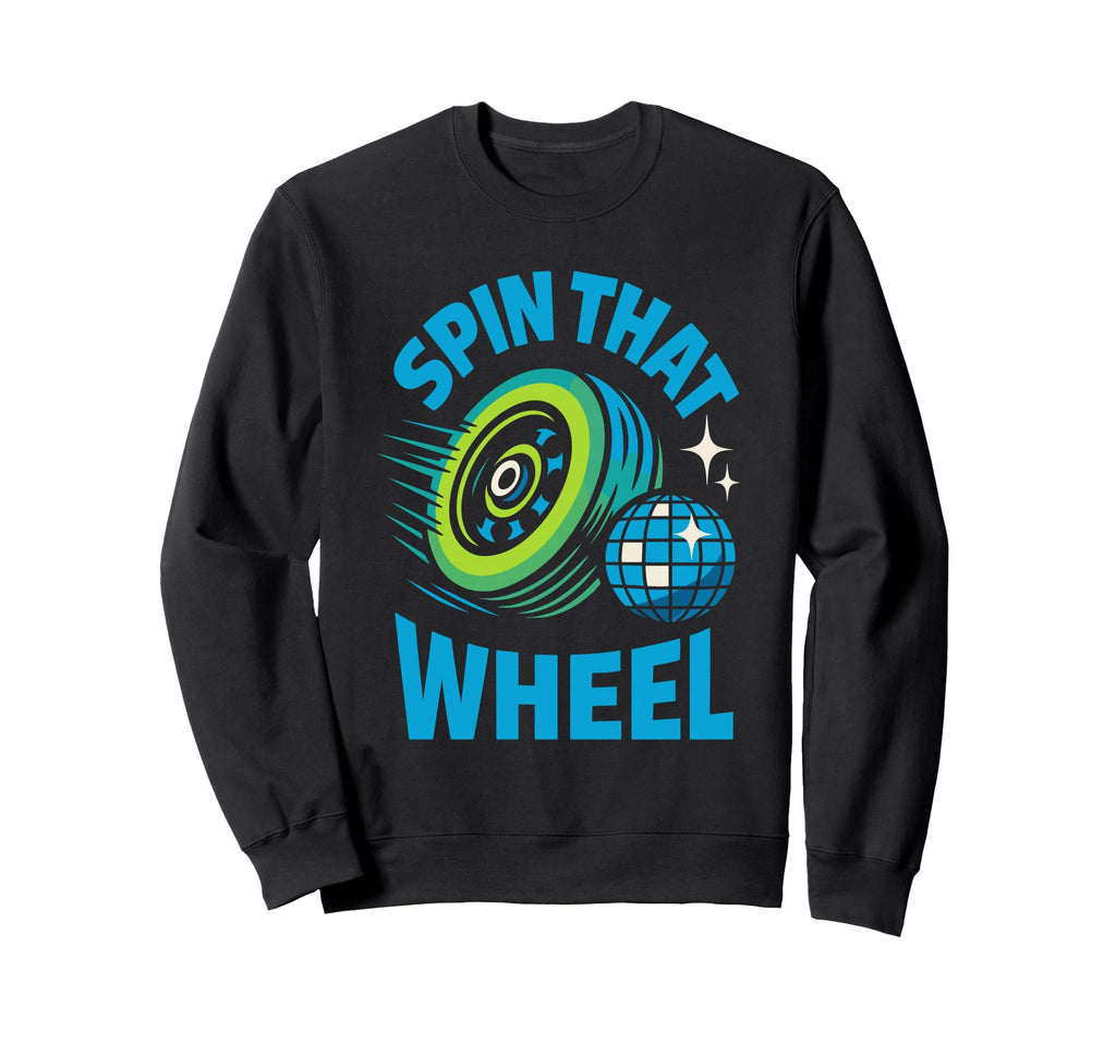 Roller Rink Crew Skate Disco Vibes Sweatshirt - Fun Novelty Design Unisex - T-Shirt, Sweatshirt, Hoodie