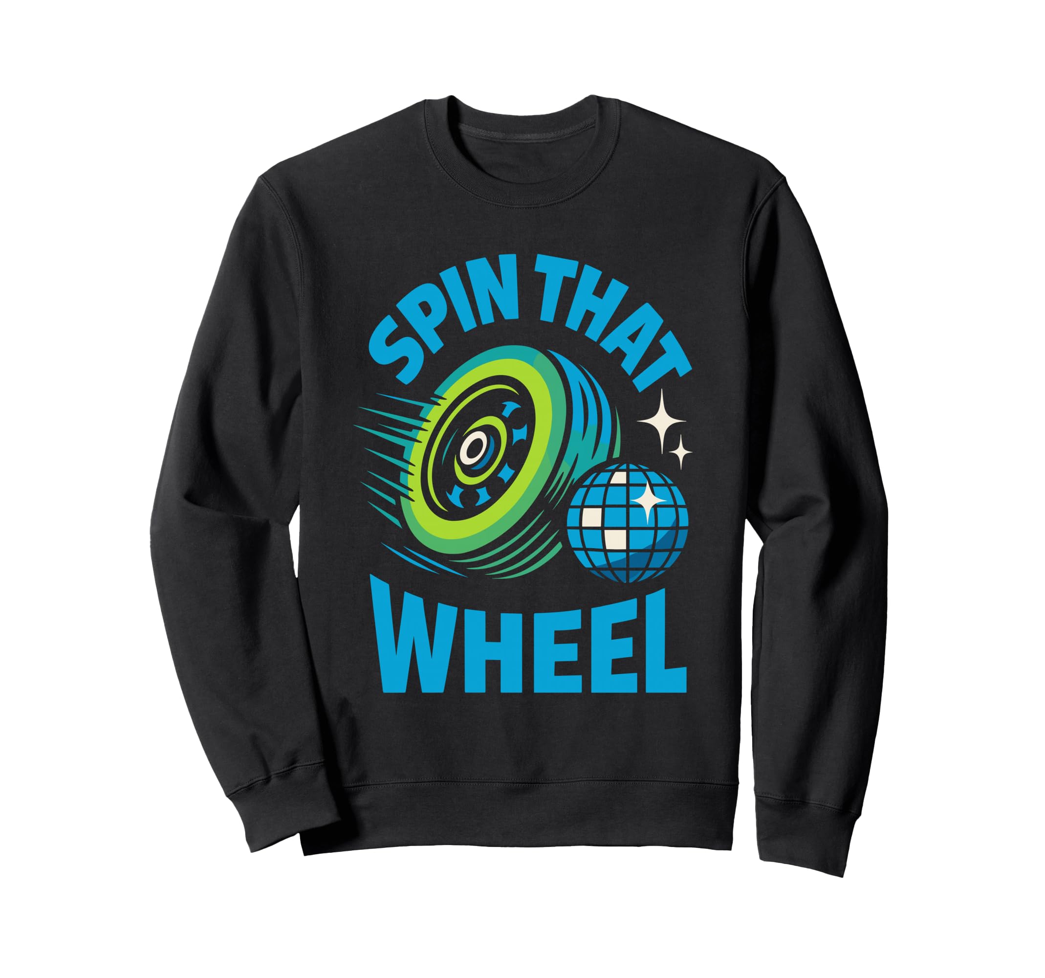 Roller Rink Crew Skate Disco Vibes Sweatshirt - Fun Novelty Design Unisex - T-Shirt, Sweatshirt, Hoodie