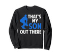 Fathers Day Baseball Dad Parent Sweatshirt - Graphic Print Men Women - T-Shirt, Sweatshirt, Hoodie