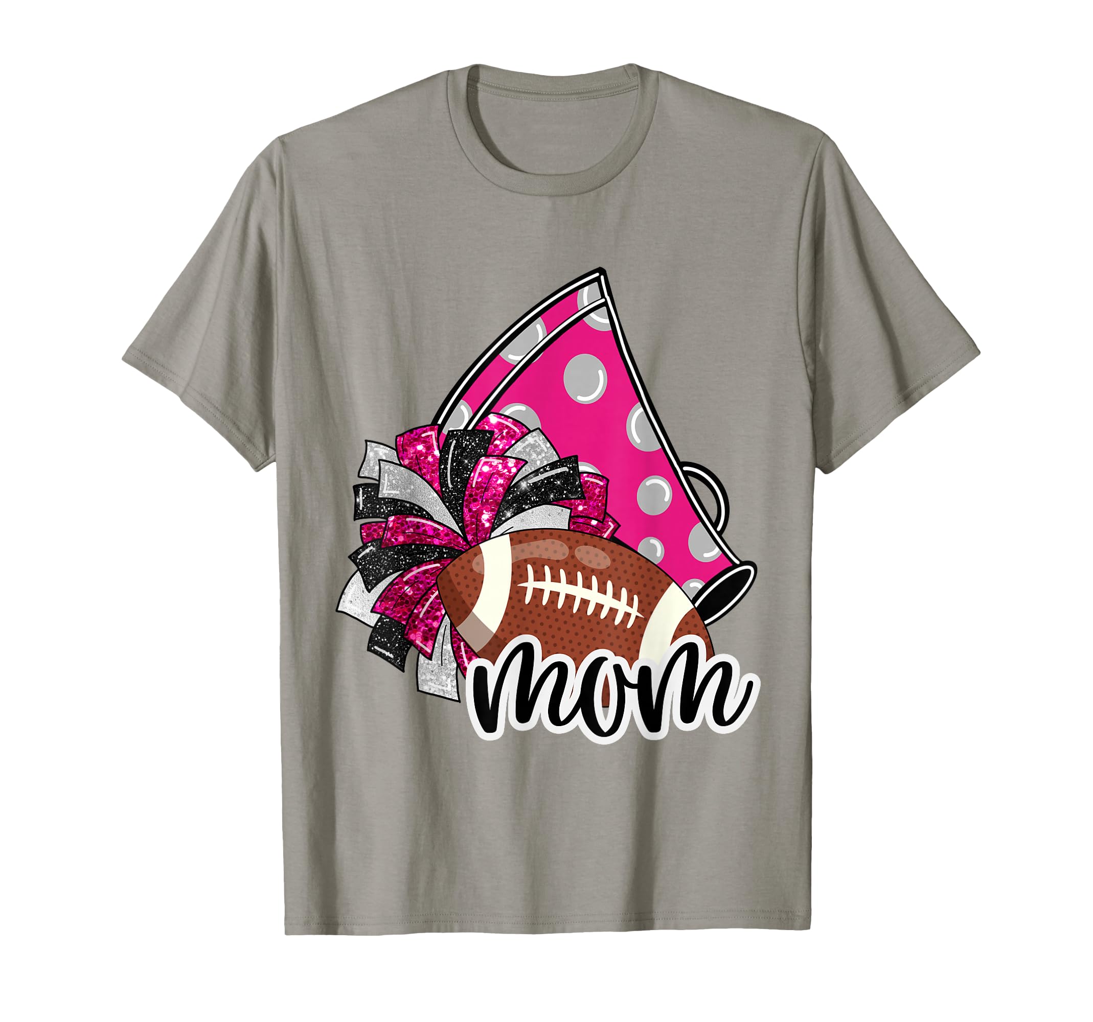 Football Cheerleader Mom Game Day Tops Hoodie - Novelty Apparel Men Women - T-Shirt, Sweatshirt, Hoodie