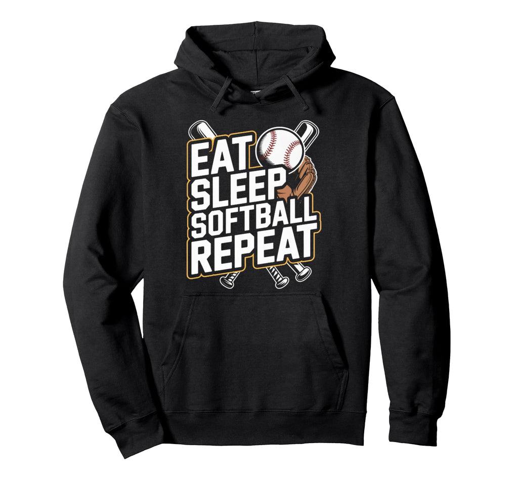 Softball Baseball Sports Sweatshirt - Novelty Apparel for Adults - T-Shirt, Sweatshirt, Hoodie