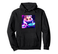 Hamster Vaporwave Dj Aesthetic Hoodie - Trendy Graphic Men Women - T-Shirt, Sweatshirt, Hoodie