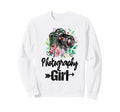Womens Funny Photographer Camera Sweatshirt - Minimalist Print Men Women - T-Shirt, Sweatshirt, Hoodie