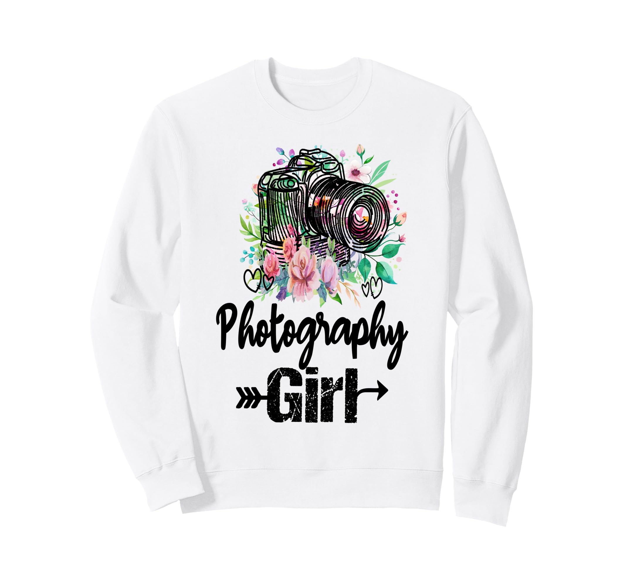 Womens Funny Photographer Camera Sweatshirt - Minimalist Print Men Women - T-Shirt, Sweatshirt, Hoodie