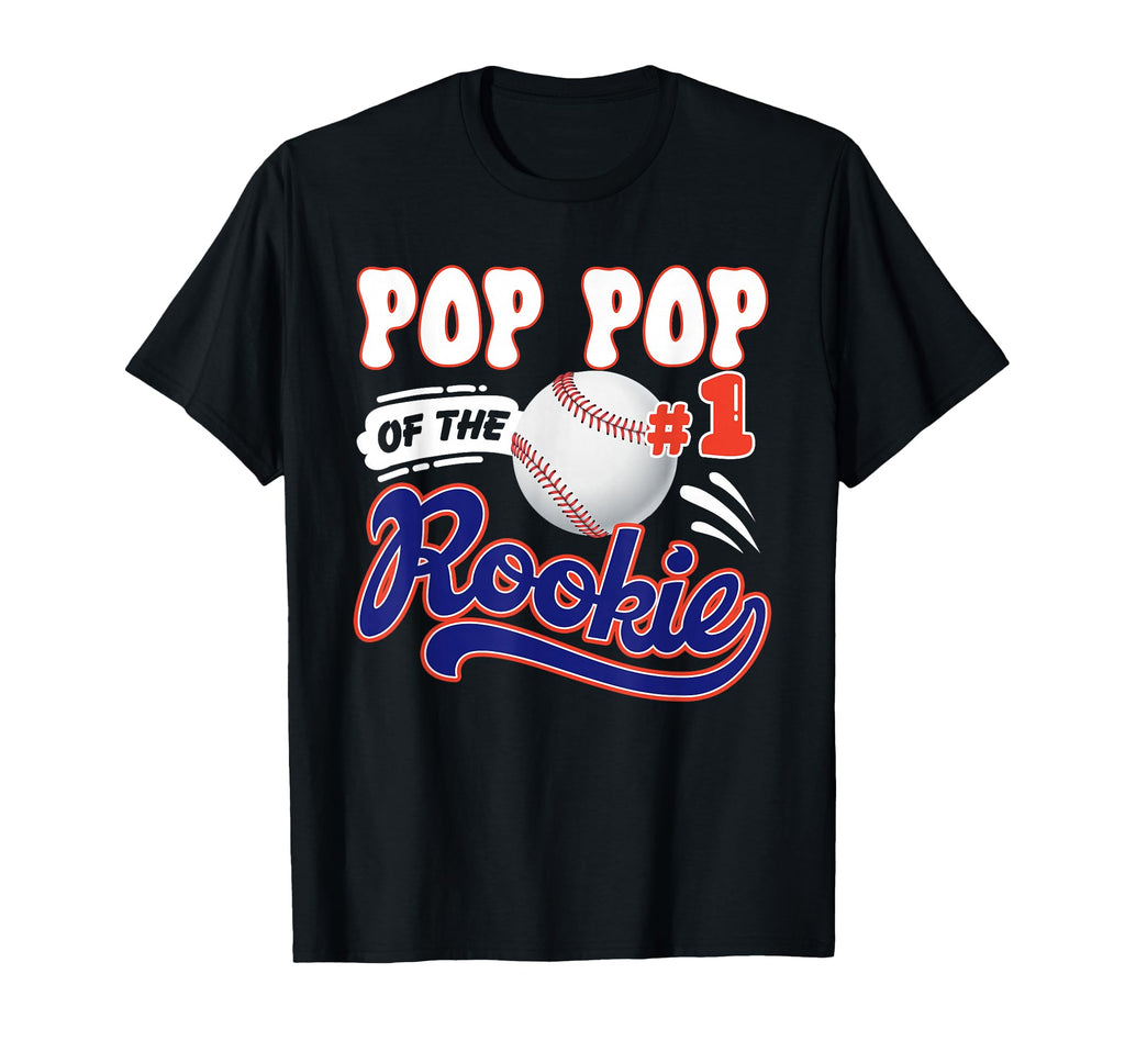 Pop Pop Rookie Year 1St Birthday T-Shirt - Trendy Graphic Men Women - T-Shirt, Sweatshirt, Hoodie