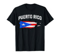 Boricua Puerto Rican Puerto Rico Map Pr T-Shirt - Minimalist Print Unisex - T-Shirt, Sweatshirt, Hoodie