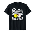 Baller Grandad Proud Softball T-Shirt - Custom Art Print for Adults - T-Shirt, Sweatshirt, Hoodie