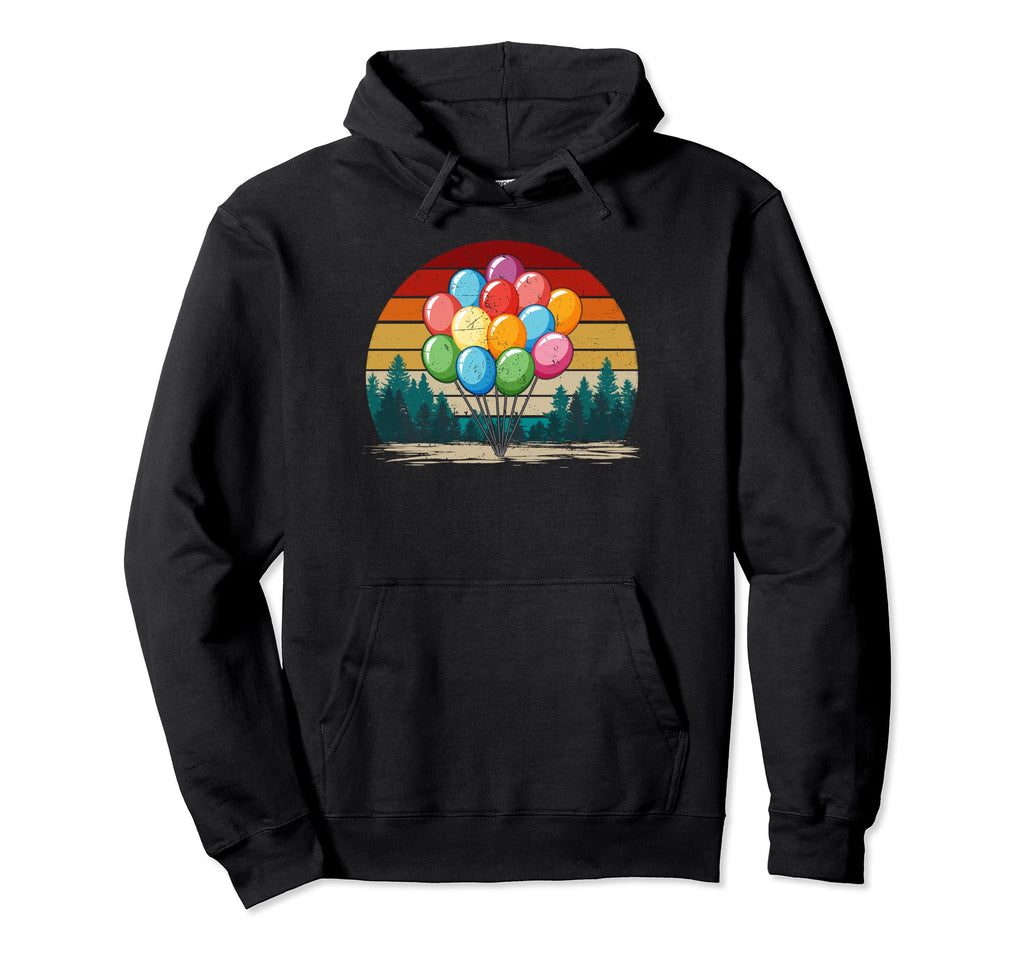 Balloon Distressed Balloon Hoodie - Graphic Print Unisex - T-Shirt, Sweatshirt, Hoodie