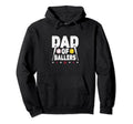 Dad Ballers Funny Softball Dad Hoodie - Casual Everyday Wear for Adults - T-Shirt, Sweatshirt, Hoodie