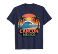 Cancun Mexico Sunset Palm Tree Beach T-Shirt - Casual Everyday Wear Unisex - T-Shirt, Sweatshirt, Hoodie