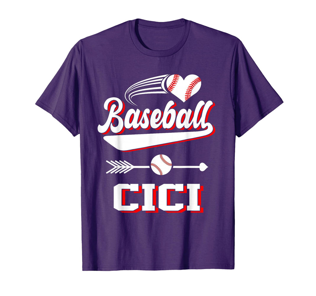 Baseball Cici Baseball Player Arrow T-Shirt - Trendy Graphic for Adults - T-Shirt, Sweatshirt, Hoodie