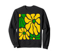 Jamaican Floral Boho Jamaica Flag Sweatshirt - Fun Novelty Design Unisex - T-Shirt, Sweatshirt, Hoodie