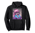 Aesthetic Anime Glitch Vaporwave Japanese Hoodie - Graphic Print Unisex - T-Shirt, Sweatshirt, Hoodie