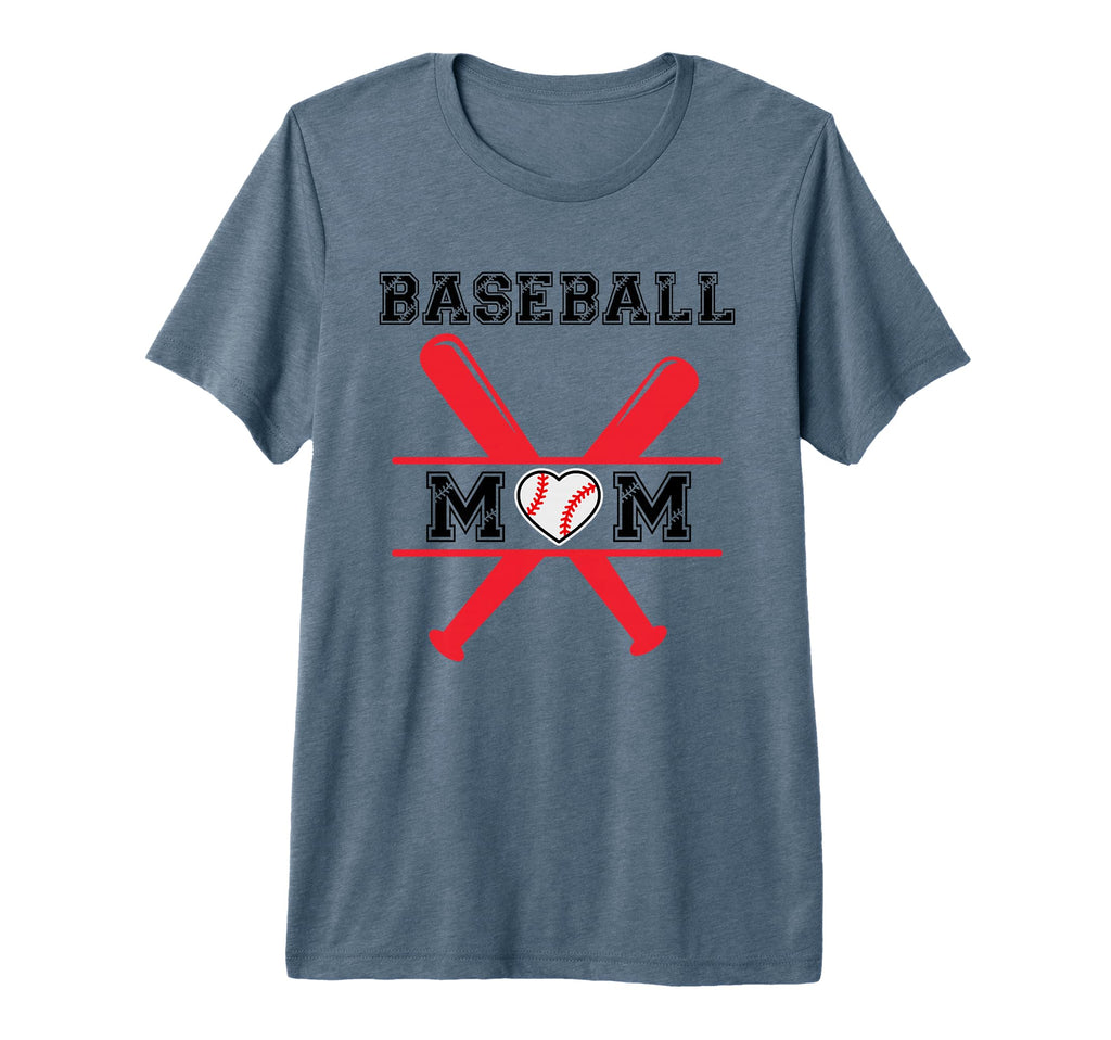Real Baseball Team Mom Womens Sports T-Shirt - Novelty Apparel Men Women - T-Shirt, Sweatshirt, Hoodie