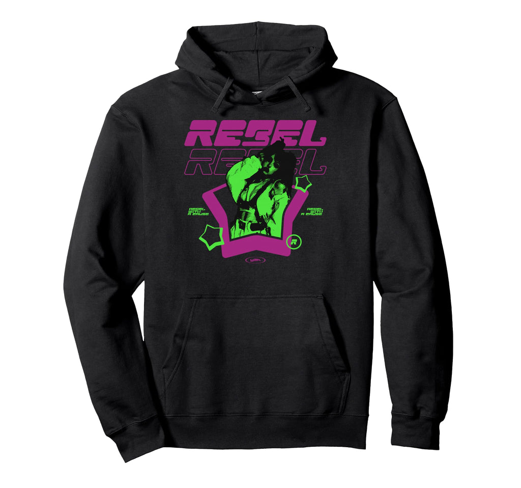 Y2K Rebel Bold Urban Graffiti Aesthetic Hoodie - Minimalist Print Unisex - T-Shirt, Sweatshirt, Hoodie