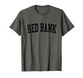 Red Bank Nj Distressed Black Varsity T-Shirt - Graphic Print Men Women - T-Shirt, Sweatshirt, Hoodie