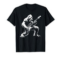 Bigfoot Playing Guitar Rock Music Band T-Shirt - Graphic Print Men Women - T-Shirt, Sweatshirt, Hoodie