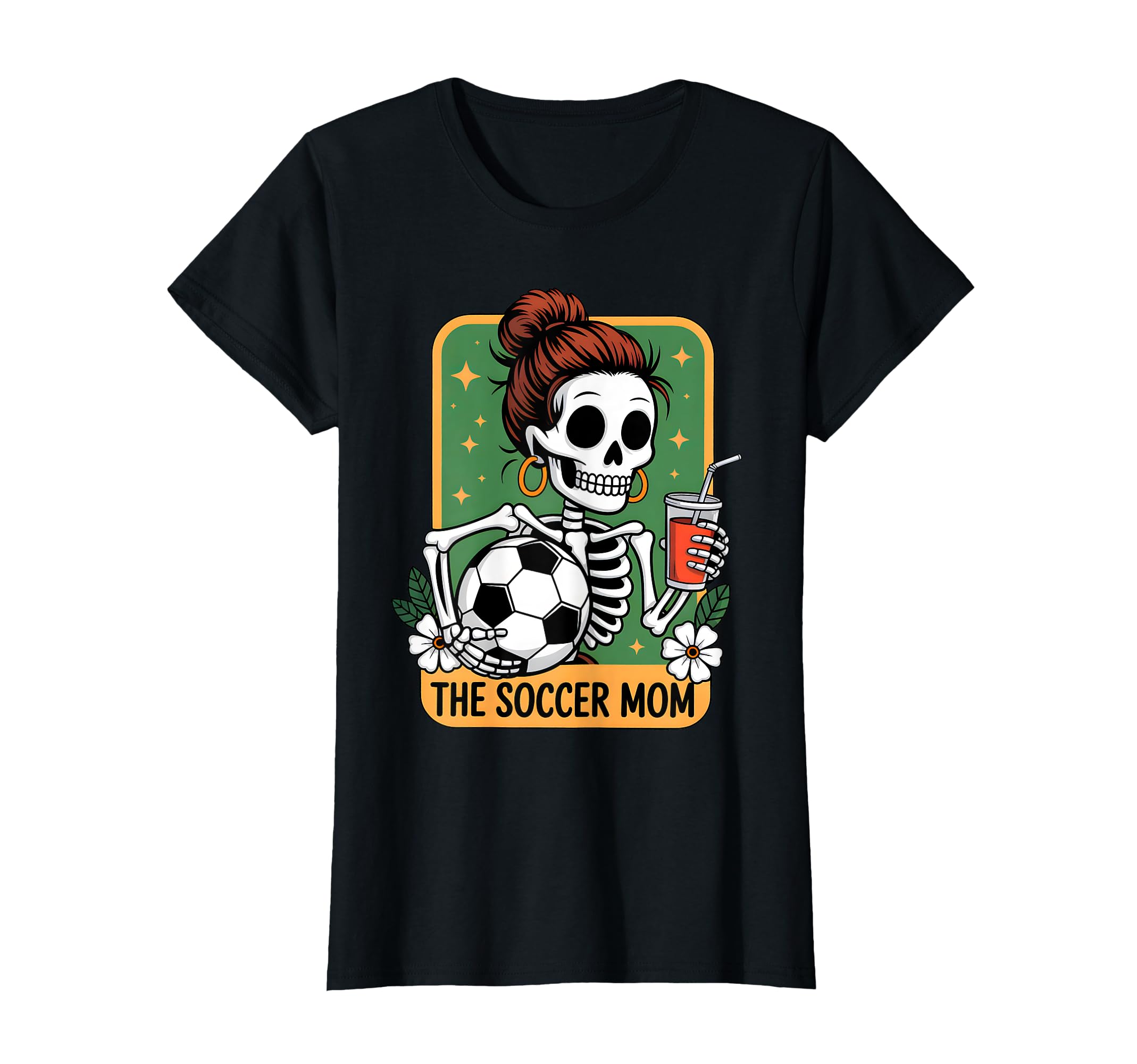 Soccer Mom Tarot Card Skeleton Game T-Shirt - Novelty Apparel Men Women - T-Shirt, Sweatshirt, Hoodie