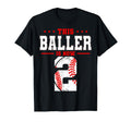 This Baller Is Now 2 Birthday Baseball T-Shirt - Graphic Print Unisex - T-Shirt, Sweatshirt, Hoodie