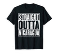 Straight Outta Nicaragua Distressed T-Shirt - Streetwear Style Men Women - T-Shirt, Sweatshirt, Hoodie