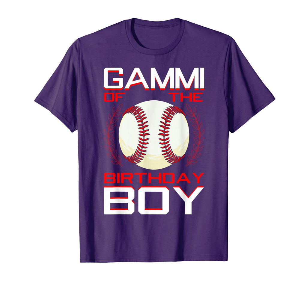 Gammi Birthday Baseball Theme Bday T-Shirt - Novelty Apparel for Adults - T-Shirt, Sweatshirt, Hoodie