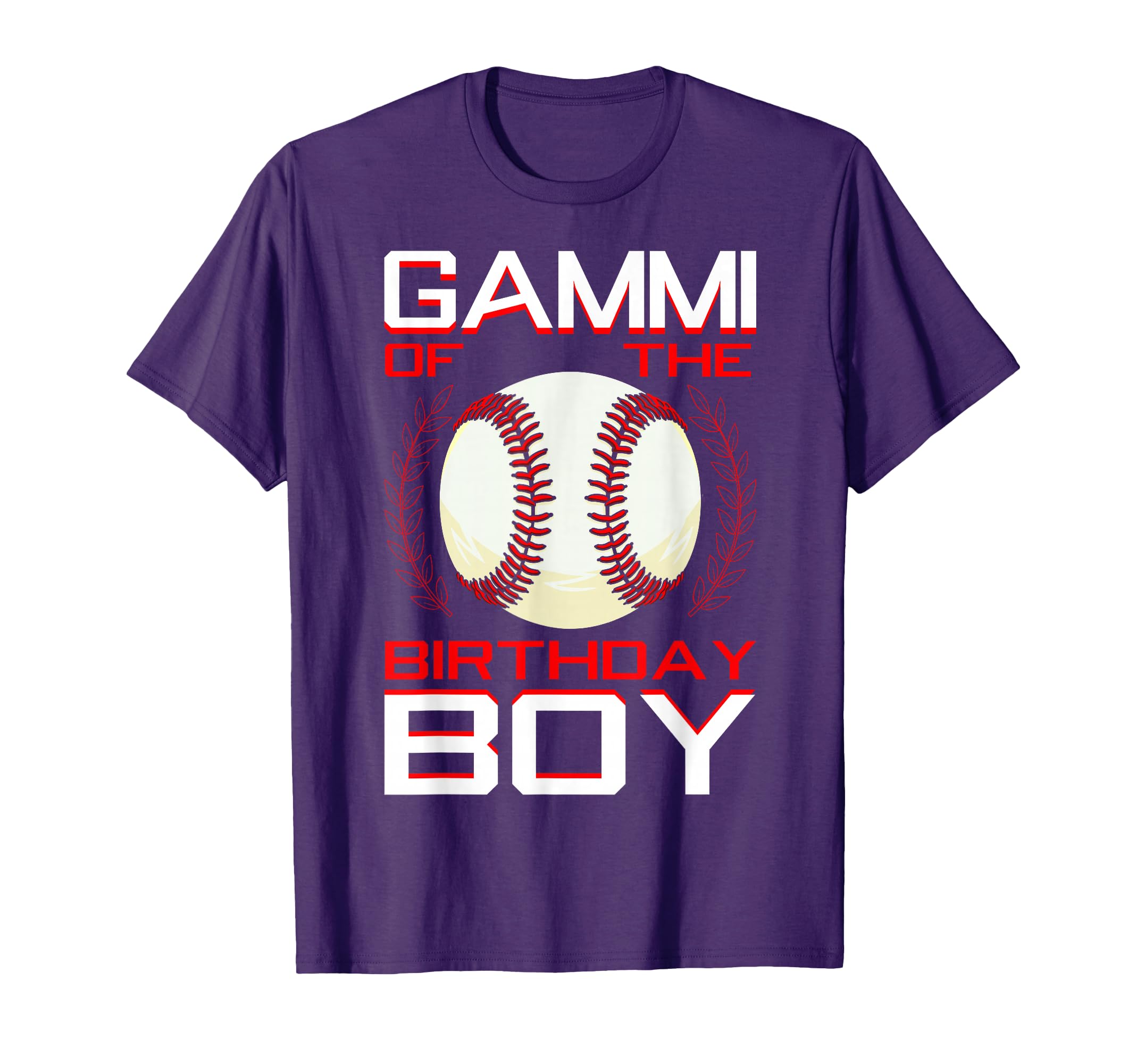 Gammi Birthday Baseball Theme Bday T-Shirt - Novelty Apparel for Adults - T-Shirt, Sweatshirt, Hoodie