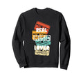 Real Music Lover Cassette Tapes Sweatshirt - Fun Novelty Design for Adults - T-Shirt, Sweatshirt, Hoodie