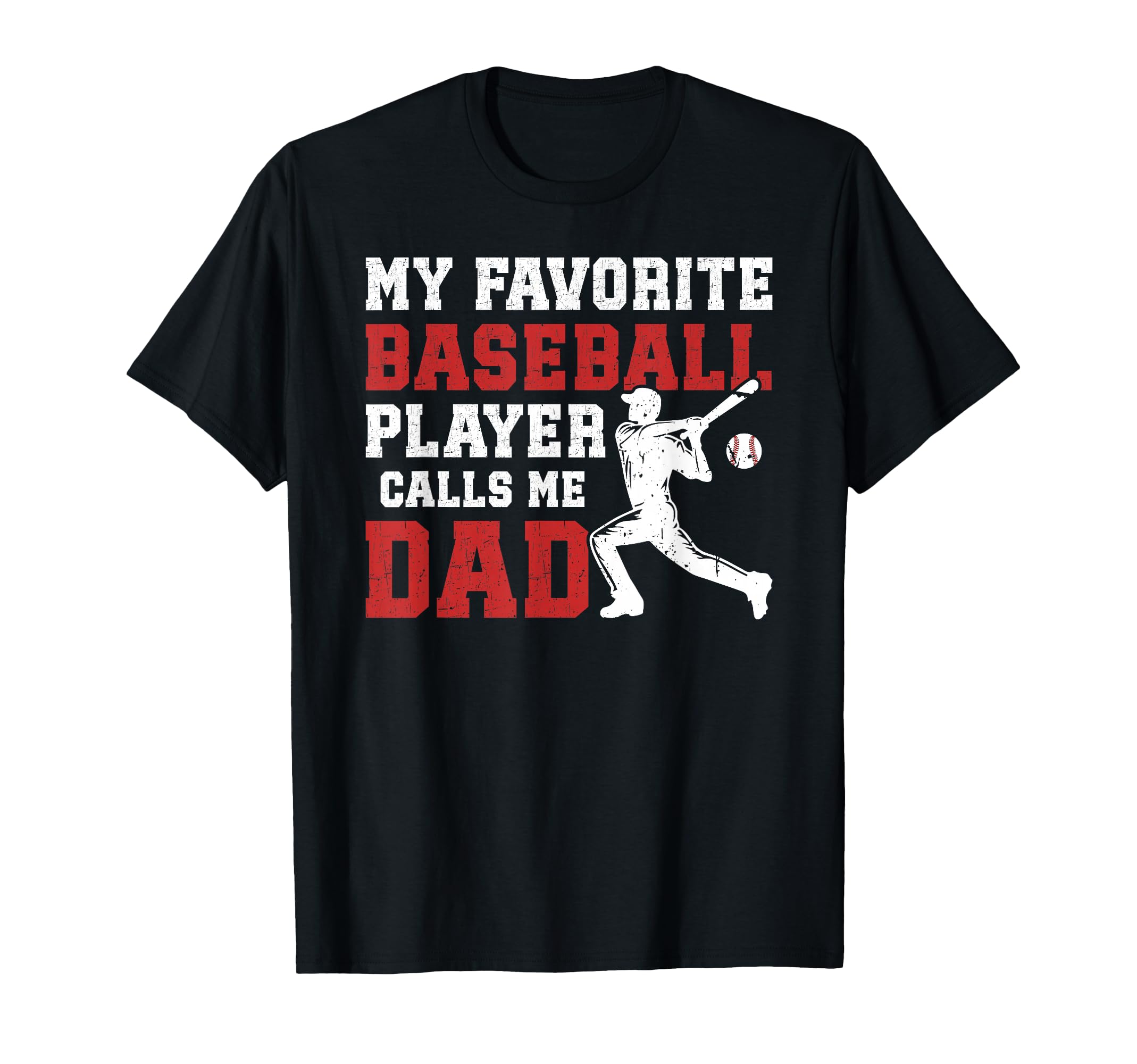 Proud Baseball Dad Baseball Player Dad T-Shirt - Graphic Print Men Women - T-Shirt, Sweatshirt, Hoodie