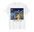 Funny Racoon Drinking Iced Coffee T-Shirt - Novelty Apparel for Adults - T-Shirt, Sweatshirt, Hoodie
