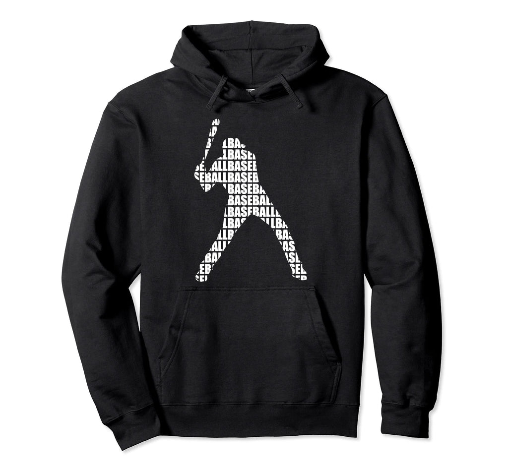 Baseball Player Softball Player Team Hoodie - Graphic Print for Adults - T-Shirt, Sweatshirt, Hoodie