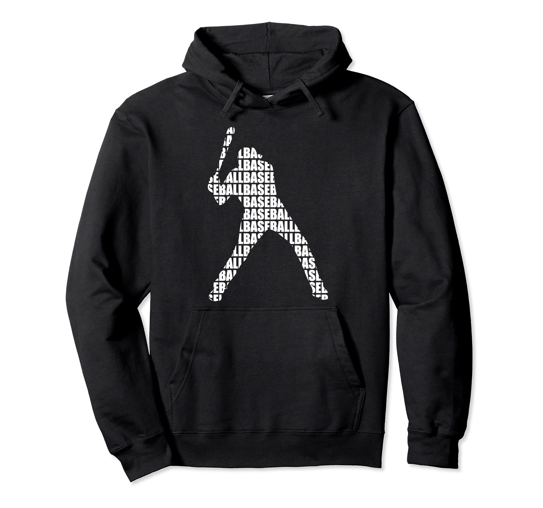 Baseball Player Softball Player Team Hoodie - Graphic Print for Adults - T-Shirt, Sweatshirt, Hoodie