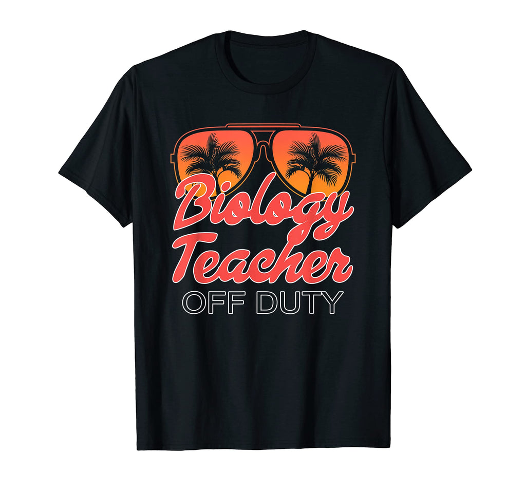 Biology Teacher Off Duty Sunset T-Shirt - Graphic Print for Adults - T-Shirt, Sweatshirt, Hoodie