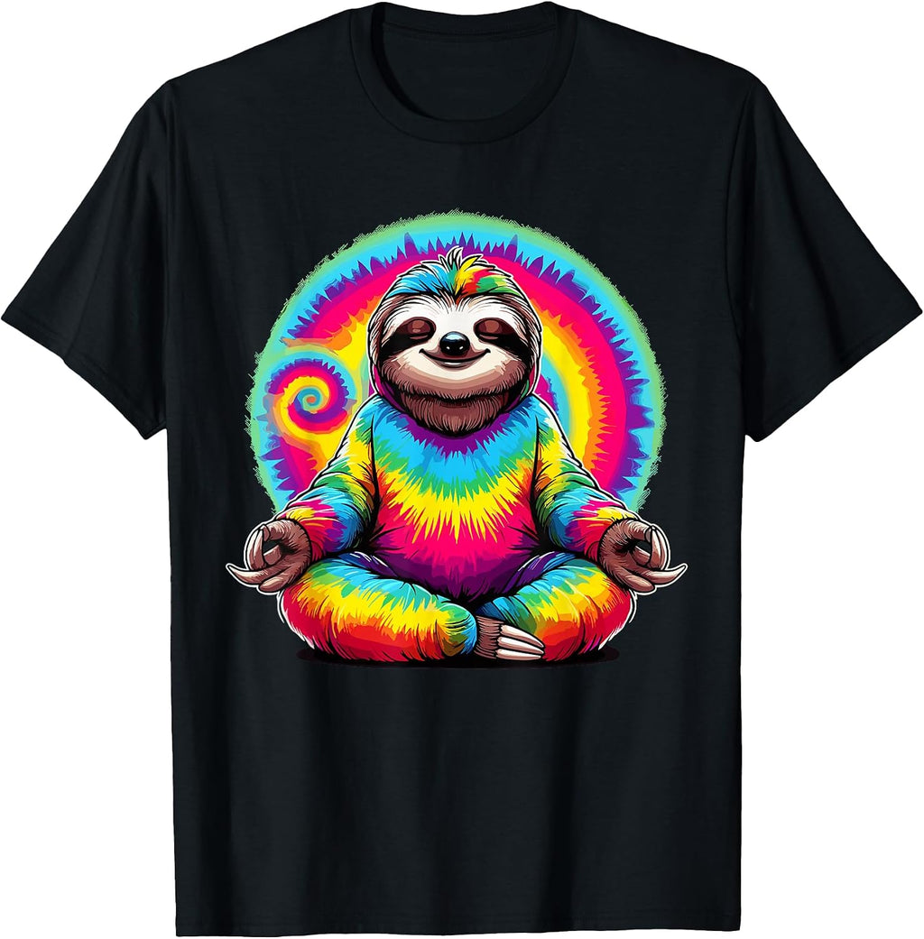Funny Peaceful Hippie - Adult & Kids T-Shirts, Sweatshirts & Hoodies apparel design preview 1