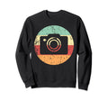 Photographer Camera 1970S Circle Sweatshirt - Streetwear Style Men Women - T-Shirt, Sweatshirt, Hoodie