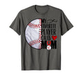 Baseball Mom My Favorite Player Calls T-Shirt - Novelty Apparel for Adults - T-Shirt, Sweatshirt, Hoodie