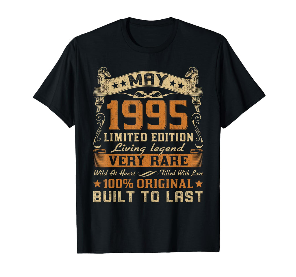 Born May 1995 Birthday Party May 1995 T-Shirt - Trendy Graphic Men Women - T-Shirt, Sweatshirt, Hoodie