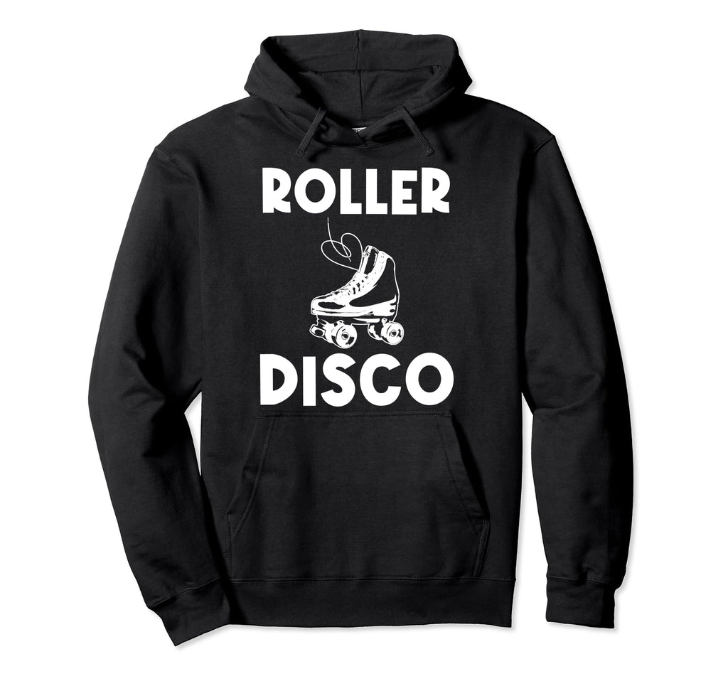 Roller Skating Disco Derby Skates Hoodie - Minimalist Print Unisex - T-Shirt, Sweatshirt, Hoodie