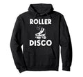 Roller Skating Disco Derby Skates Hoodie - Minimalist Print Unisex - T-Shirt, Sweatshirt, Hoodie