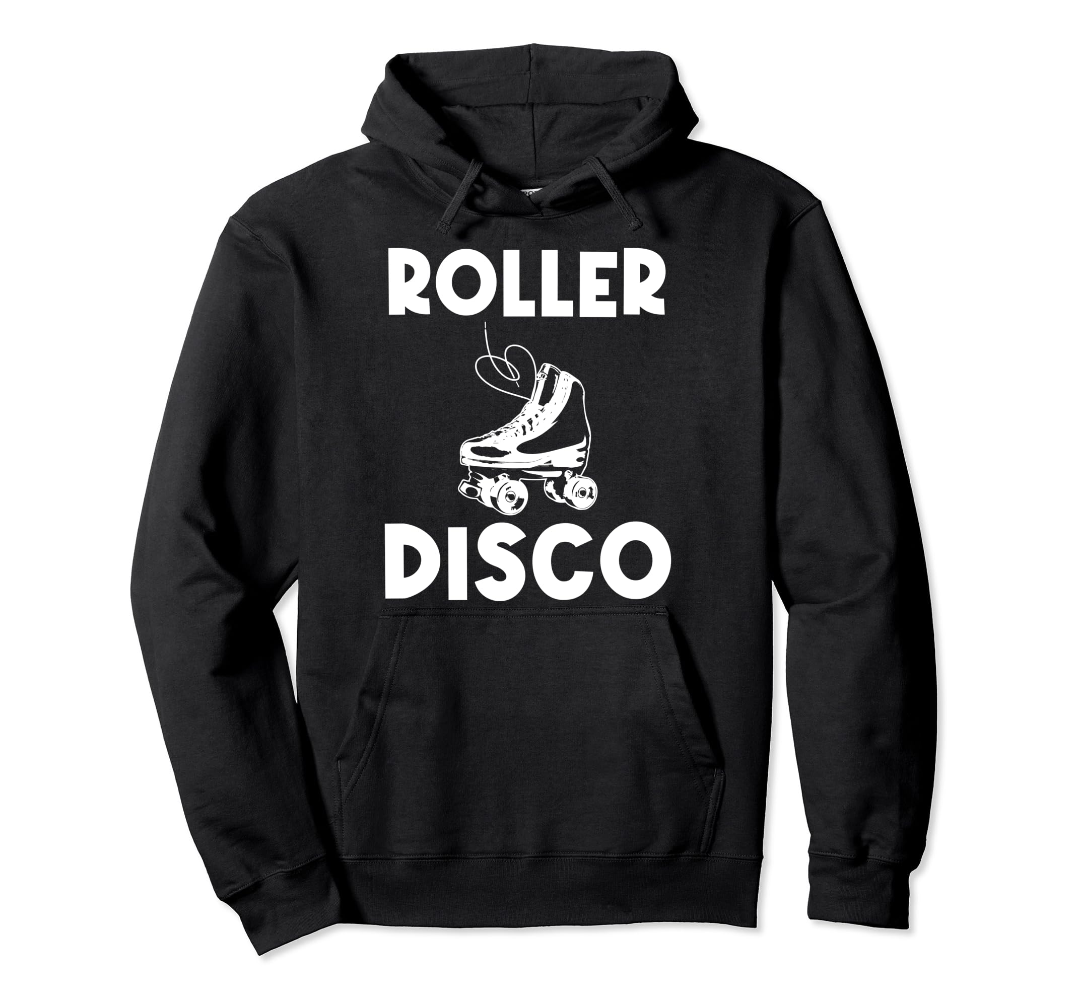 Roller Skating Disco Derby Skates Hoodie - Minimalist Print Unisex - T-Shirt, Sweatshirt, Hoodie