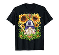 Sunflower Baseball Gnome And Baseball T-Shirt - Aesthetic Graphic Unisex - T-Shirt, Sweatshirt, Hoodie