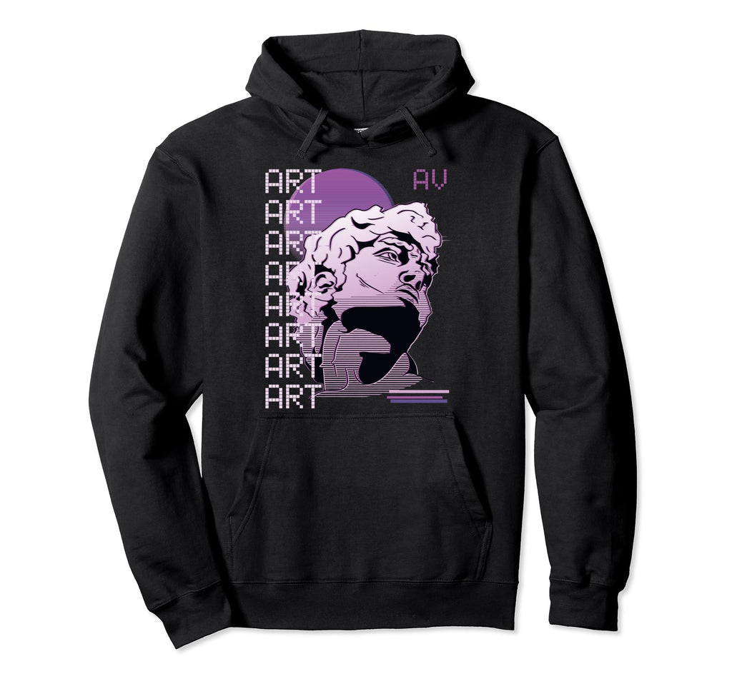 Vaporwave Synthwave Japanese 80S 90S Hoodie - Fun Novelty Design Men Women - T-Shirt, Sweatshirt, Hoodie