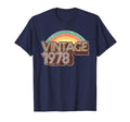 40Th Birthday Gift 1978 Distressed V2 T-Shirt - Trendy Graphic Unisex - T-Shirt, Sweatshirt, Hoodie